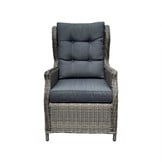 Belfort stoel-bank loungeset - verstelbaar 7 personen | wicker | Kobo Grey | 6-delig