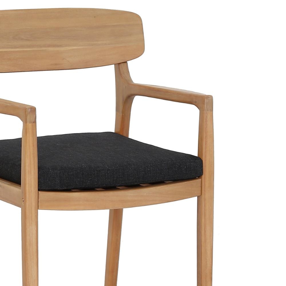 Copenhagen/Rixos dining tuinset 5-delig | betonlook + hardhout | 180cm