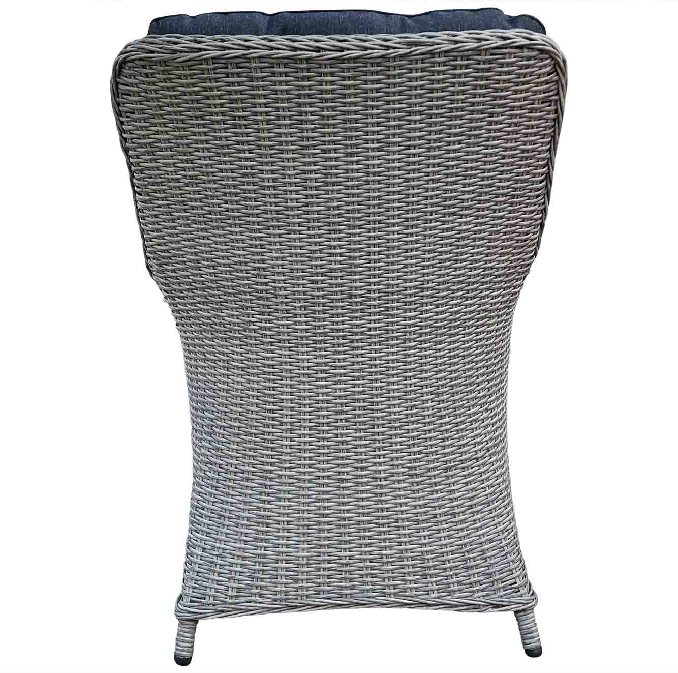 Salo/Elip Natural Grey dining tuinset 7-delig | hardhout + wicker | 240cm