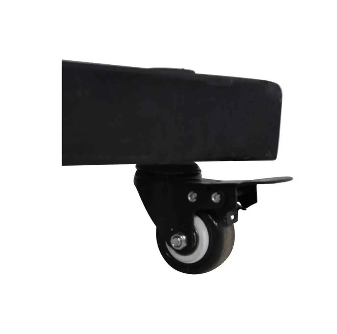 Challenger T² zweefparasol | Ø350cm rond met parasolvoet 90kg & hoes | zwart