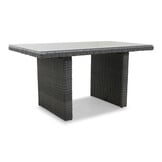 Belfort dining tuintafel 4 personen | wicker | Kobo Grey | 140cm