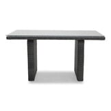 Belfort dining tuintafel 4 personen | wicker | Kobo Grey | 140cm