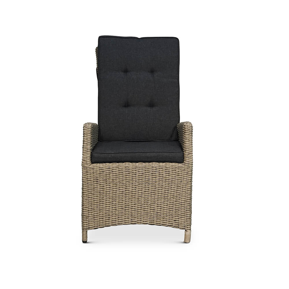 Pisa/Nantes Natural Grey dining tuinset 7-delig | verstelbaar | 230cm