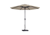 Paros luxe stokparasol Ø300cm | Ecru