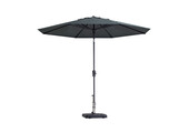 Paros luxe stokparasol Ø300cm | Grey