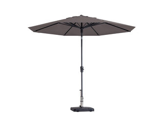 Paros luxe stokparasol Ø300cm | Taupe