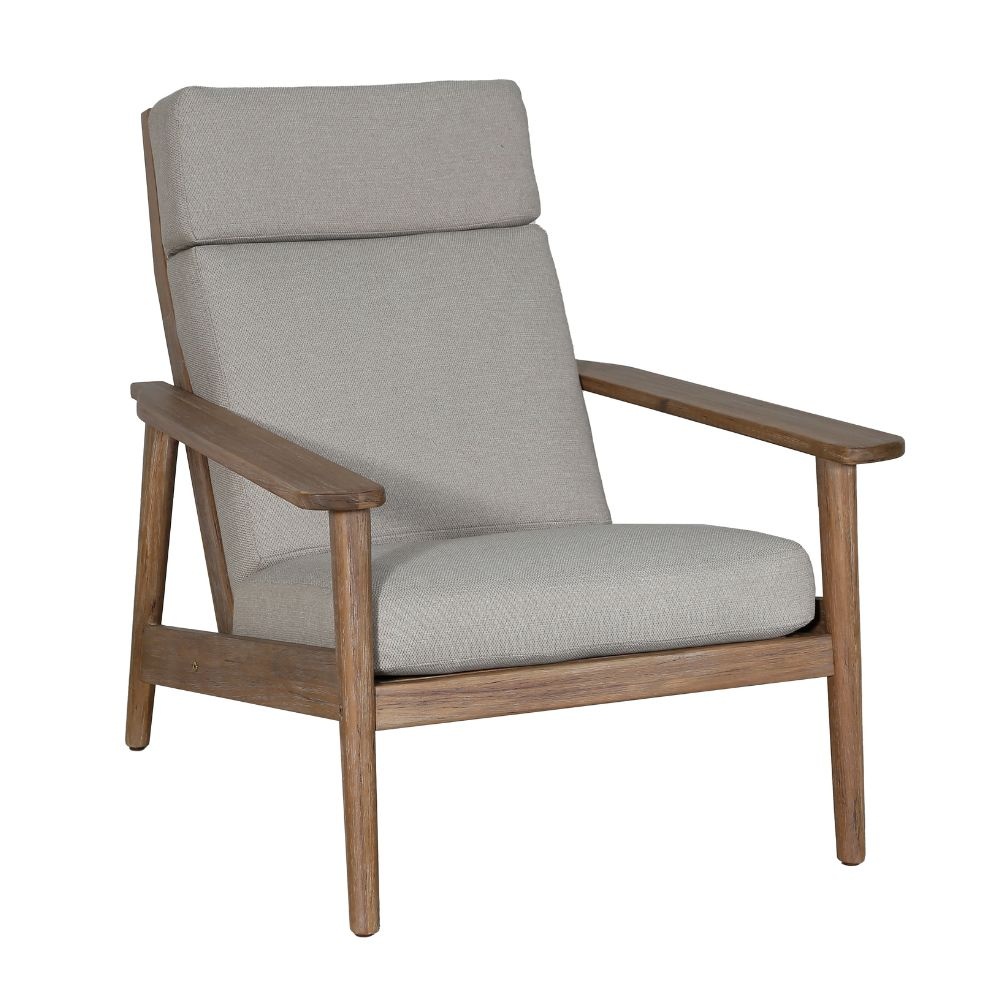 Maywood loungestoel | hardhout | Light Brown