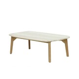 Matera stoel-bank loungeset 5 personen | eucalyptus + touw | zand/Light Teaklook | 4-delig