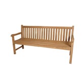 Genua 3-zits tuinbank | teakhout | 180cm