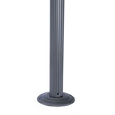 Porto luxe partytent | aluminium + 180gr polyester | grijs | 300x300cm