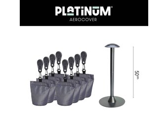 Hoessteunset inclusief afstandshouder en 8 zakjes