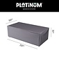 BUITEN living Braga 3-zits tuinbank | touw + hardhout | zand | 214cm