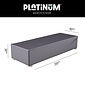BUITEN living Tulum ligbed | touw + aluminium | Stone Grey