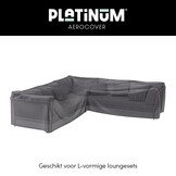 Loungesethoes L-vorm 255x255x100x70cm