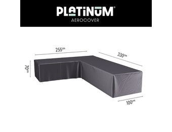 Loungesethoes L-vorm 330x255x100x70cm links