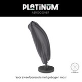 Zweefparasolhoes H240x68cm | gebogen mast