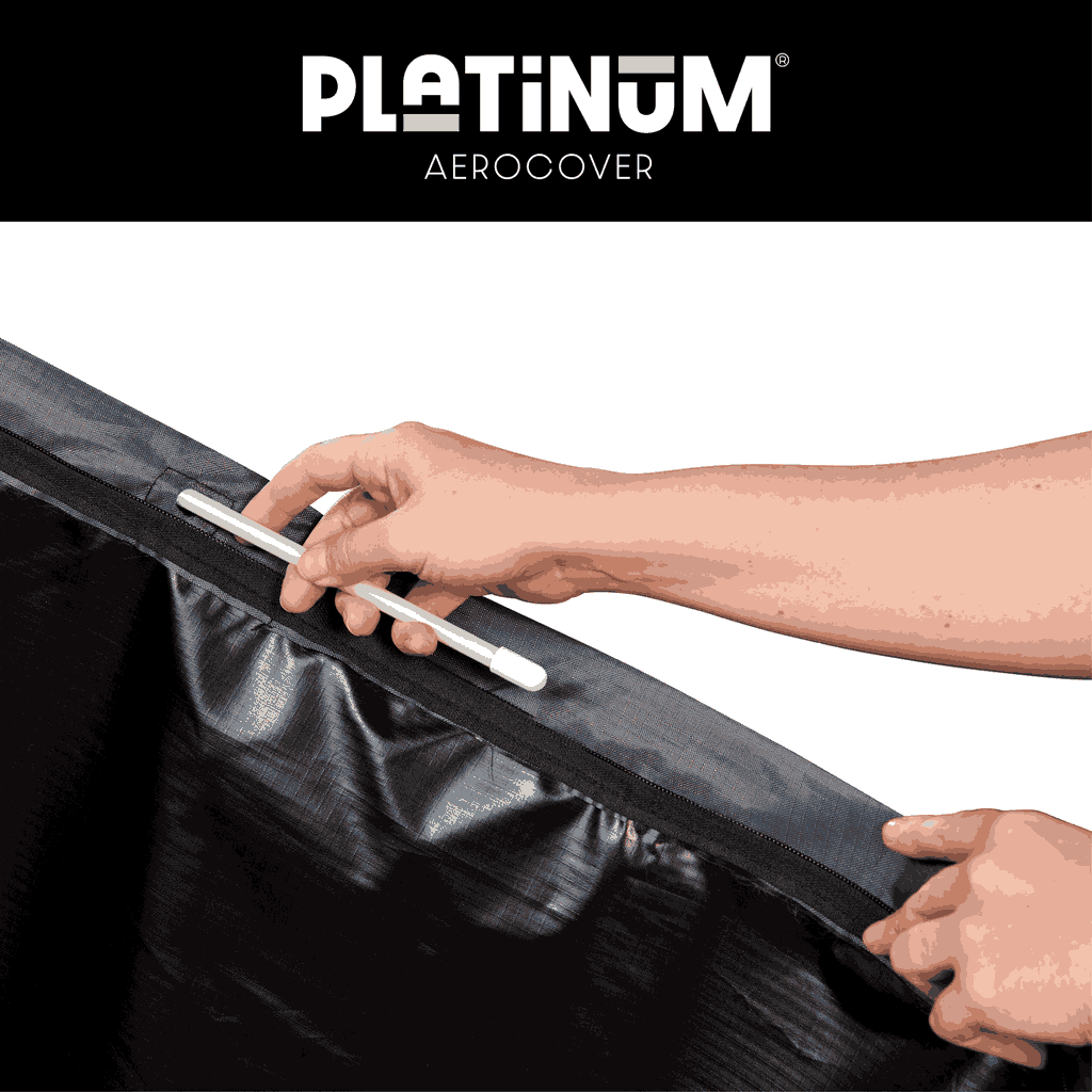 Zweefparasolhoes H250x55/60cm | rechte mast