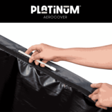 Zweefparasolhoes H292x60/65cm | rechte mast