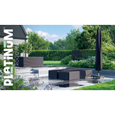 Zweefparasolhoes H292x60/65cm | rechte mast