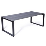 Helsinki Grey/Montreux dining tuinset | 6 personen | polywood + kunststof | 210cm