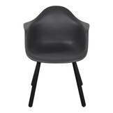 Nancy/Montreux dining tuinset | 4 personen | betonlook + kunststof | 135cm