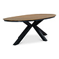 Lesli Living Arezzo dining tuintafel 6 personen | polywood + aluminium | Natural Wood | 240cm