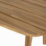 Rixos dining tuintafel 6 personen | hardhout | teaklook | 220cm
