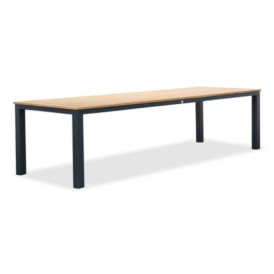 Palazzo dining tuintafel 8 personen | teakhout + aluminium | Natural Teak | 300cm
