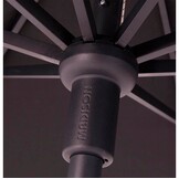 Syros luxe parasol Ø350cm | Brick Red