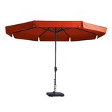 Syros luxe parasol Ø350cm | Brick Red