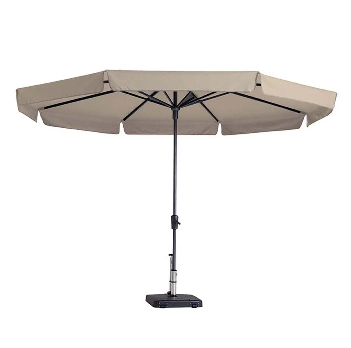 P - Syros luxe parasol Ø350cm | ecru