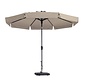 Madison Flores stokparasol Ø 300cm | ecru