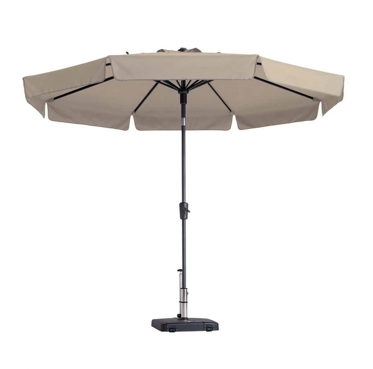 Flores stokparasolØ 300cm | ecru afbeelding
