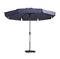 Madison Flores stokparasol Ø 300cm | Safier Blue