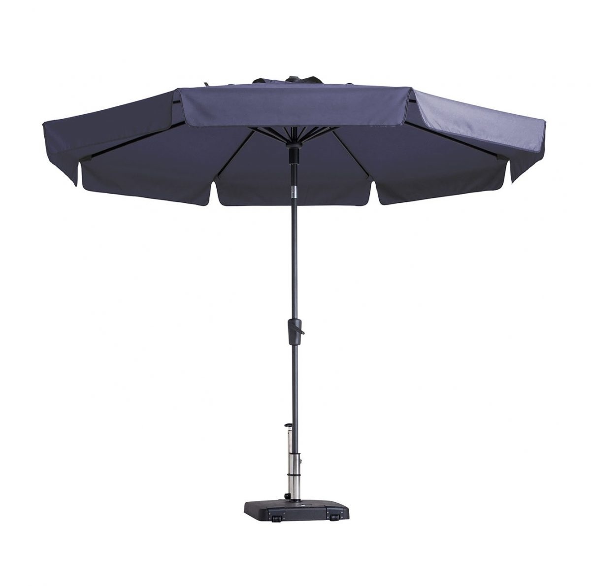 Flores stokparasolØ 300cm | Safier Blue afbeelding