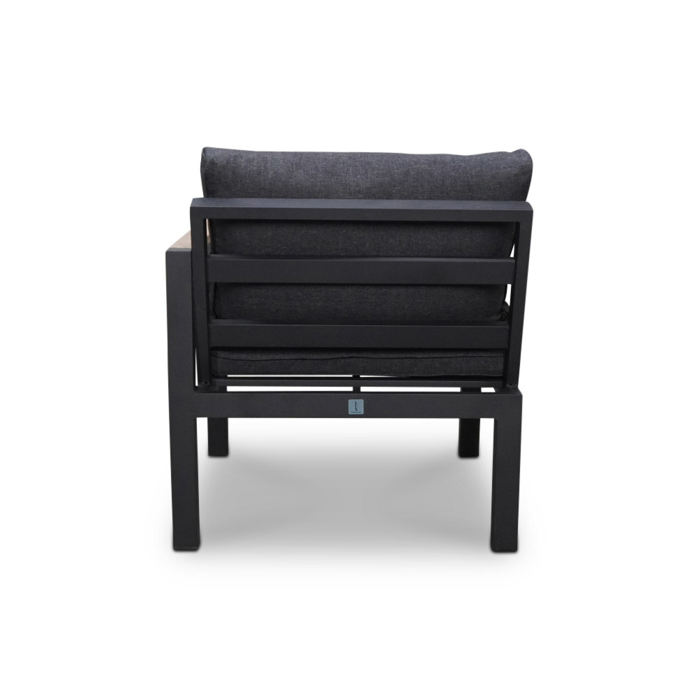 Firenza loveseat 5-delig | aluminium + hardhout | Light teaklook | multi-functioneel