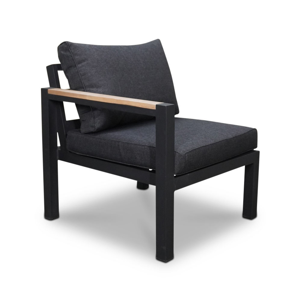 Firenza loveseat 5-delig | aluminium + hardhout | Light teaklook | multi-functioneel