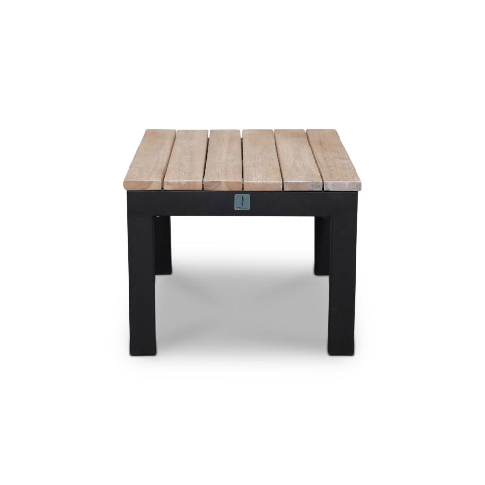 Firenza loveseat 5-delig | aluminium + hardhout | Light teaklook | multi-functioneel