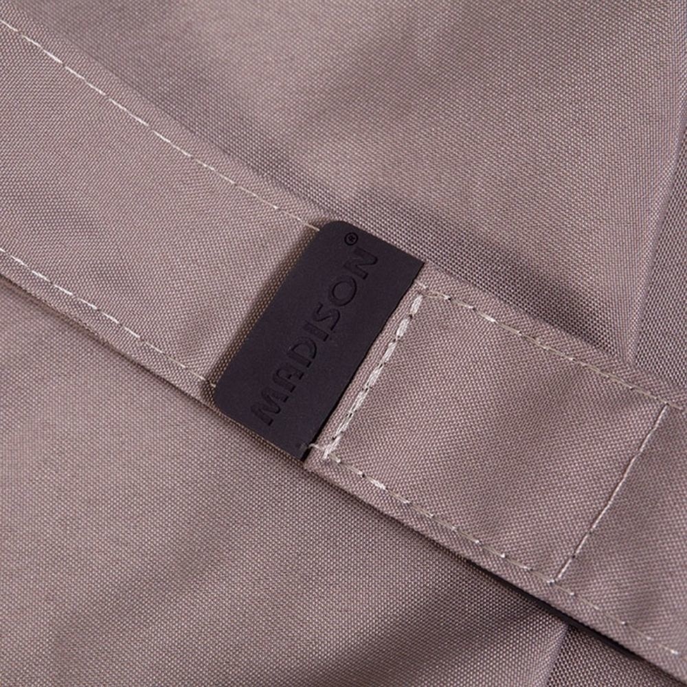 Syros luxe parasol 280x280cm | lichtgrijs