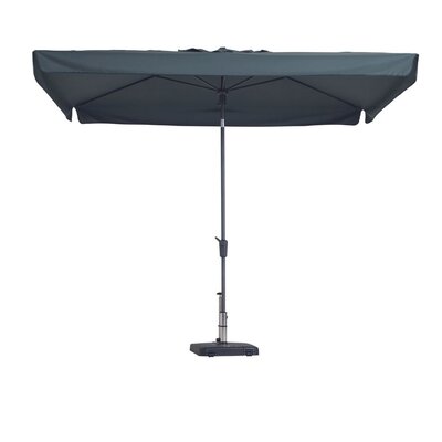 Delos Luxe parasol 300x200cm | grijs
