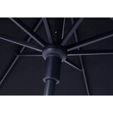 Delos Luxe parasol 300x200cm | grijs