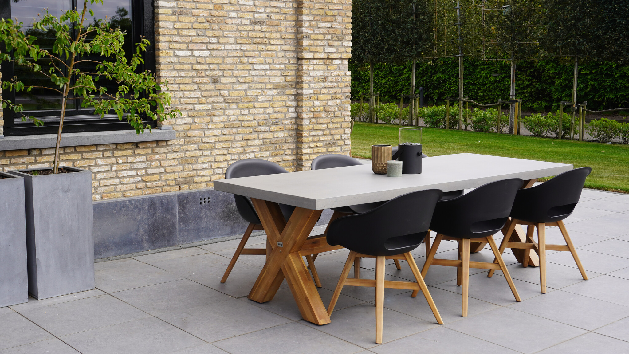 Minimalistische tuinstijl