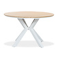 LUX outdoor living Calgary dining tuintafel 4 personen | polywood + aluminium | Natural Wood | Ø120cm rond