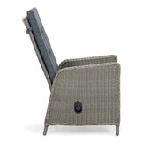 Rennes dining tuinstoel | wicker | verstelbaar | Ash Grey