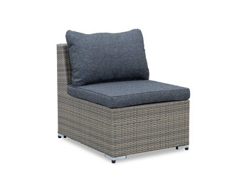 Ontario tussenmodule | wicker | Ash Grey