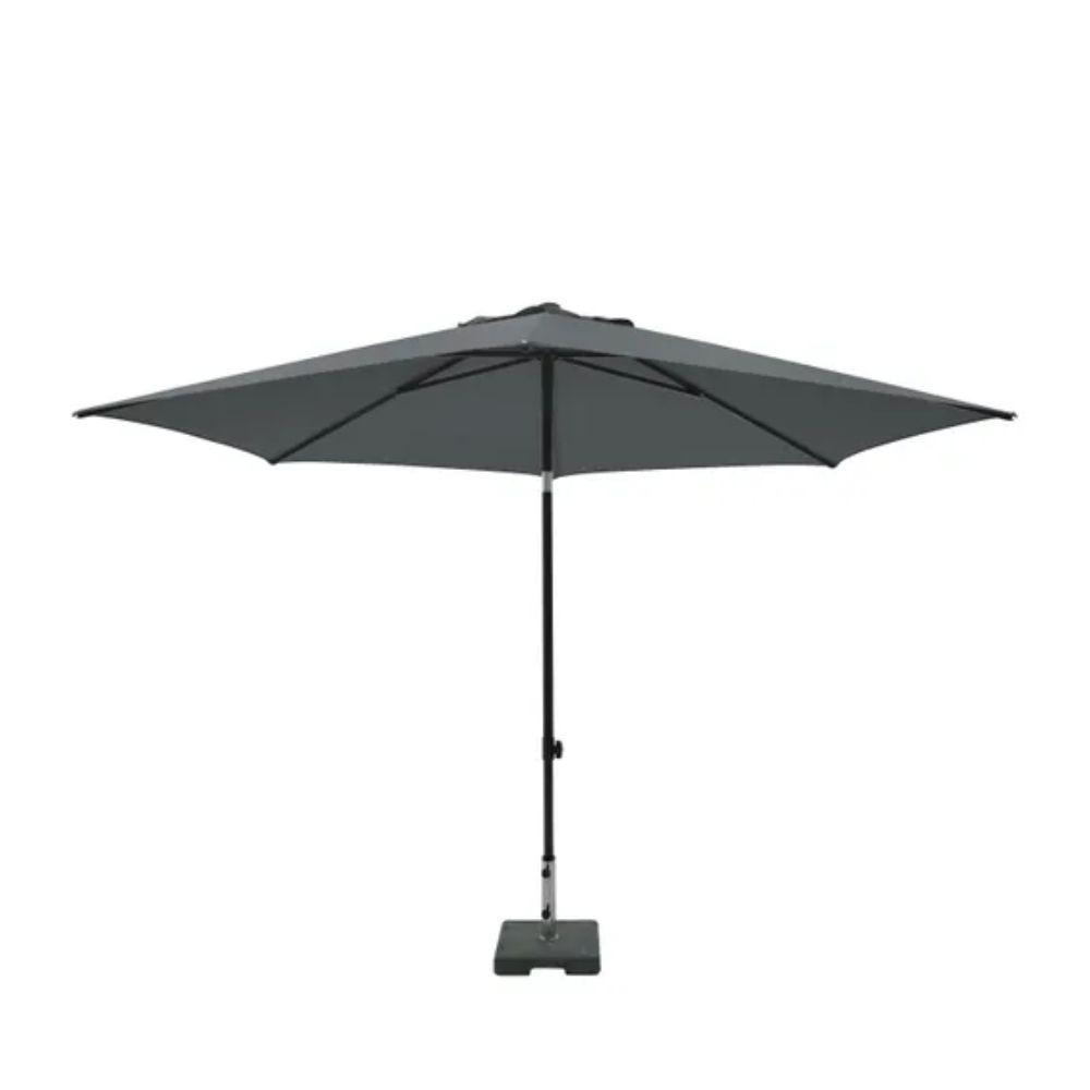 Mykanos stokparasol Ø 250cm | grijs