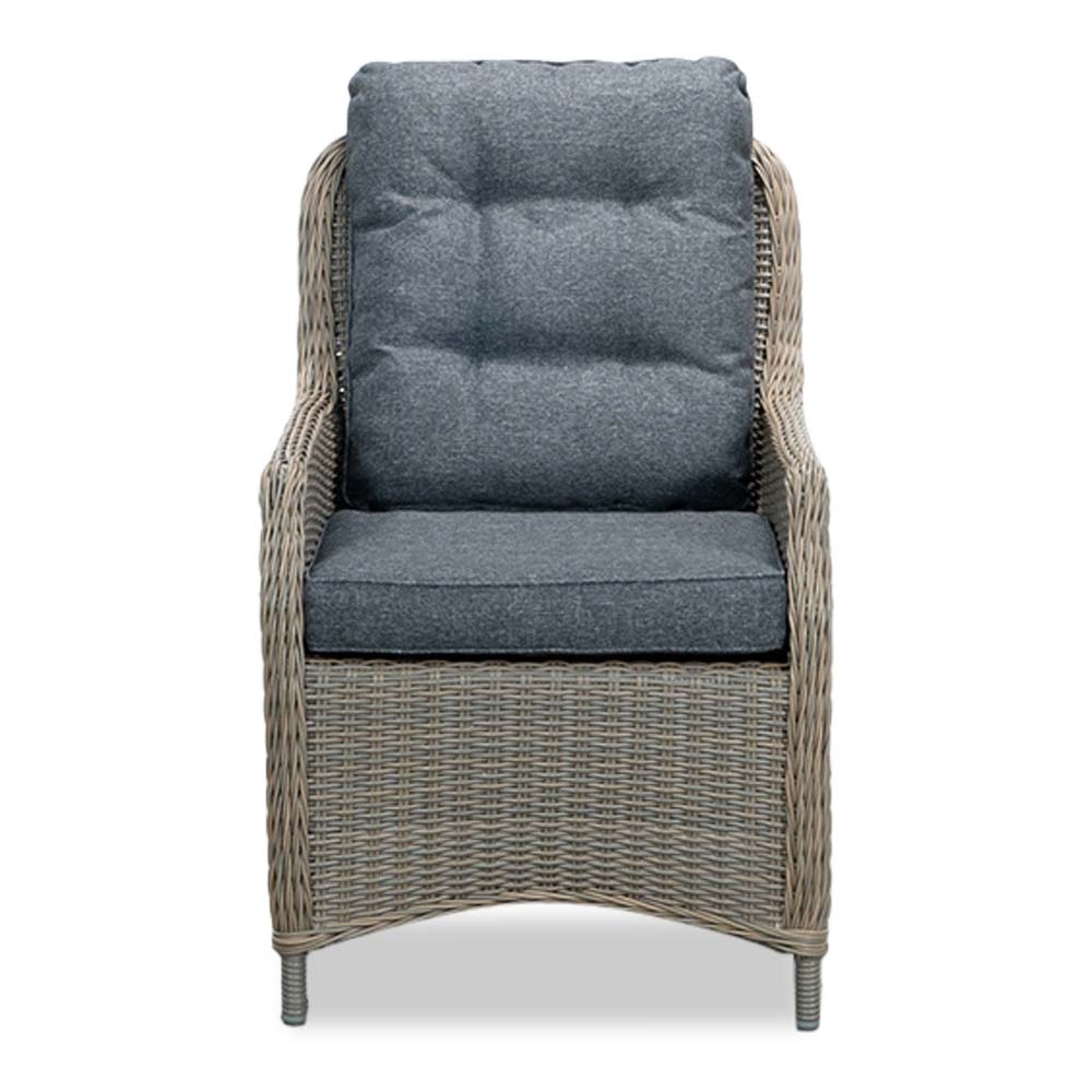 Colorado dining tuinstoel | wicker | Ash Grey