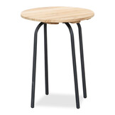 Pablo bijzettafel | teakhout | 40cm rond hoog