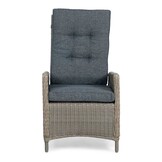 Cortona Grey/Rennes dining tuinset | 6 personen | polywood + wicker | 220cm