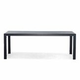 Manchester/Seville olijfgroen dining tuinset | 6 personen | aluminium + touw | 205cm
